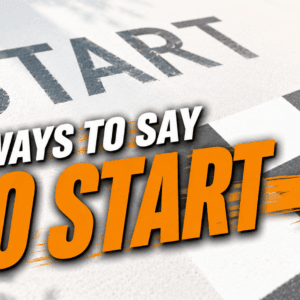 PDF of video "Why French Has 8 Different Ways to Say TO START"